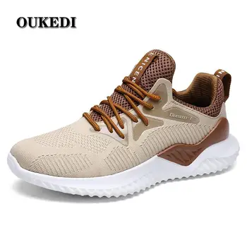 

Outdoors Male Fitness Athletic Sport Walking Jogging Footwear Running Shoes For Man Adults Breathable Mesh Four Seasons Sneakers