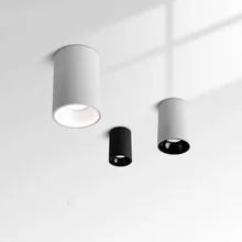 

Open-mounted down light anti-glare LED spotlights In living room without main light, no-opening hole, ceiling ceiling TYPE COB s