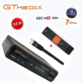 

V7S 1080P Digital Receptor DVB-S2 Satellite Receiver Tv Tuner HD Box Cline Decoder Biss VU PVR WiFi Youtube Freesat v7