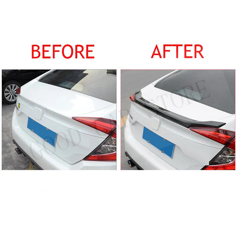 Подходит для HONDA 10th civic высокого качества abs Материал Спойлеры для civic автомобильный Стайлинг автомобиля accseesories