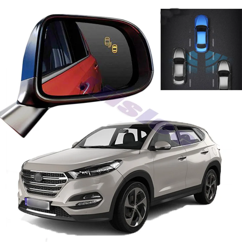 

Car BSM BSD BSA For Hyundai ix35 Tucson LM 2009 ~ 2015 Radar Warning System Safety Driving Alert Mirror Detection Sensor