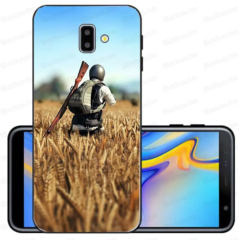 A7 Чехол для galaxy j6 plus PUBG Coque Shell для телефона samsung galaxy j6 plus A6 A8 A9 A10 A30 A50 мобильный чехол - Цвет: A7