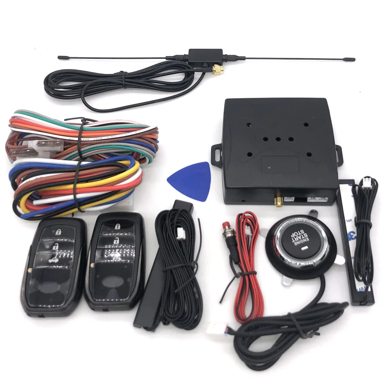 Универсальная Система бесключевого доступа к сигналу кнопка автоматического