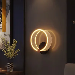 Simple modern atmospheric lighting creative home bedroom corridor led wall lamp