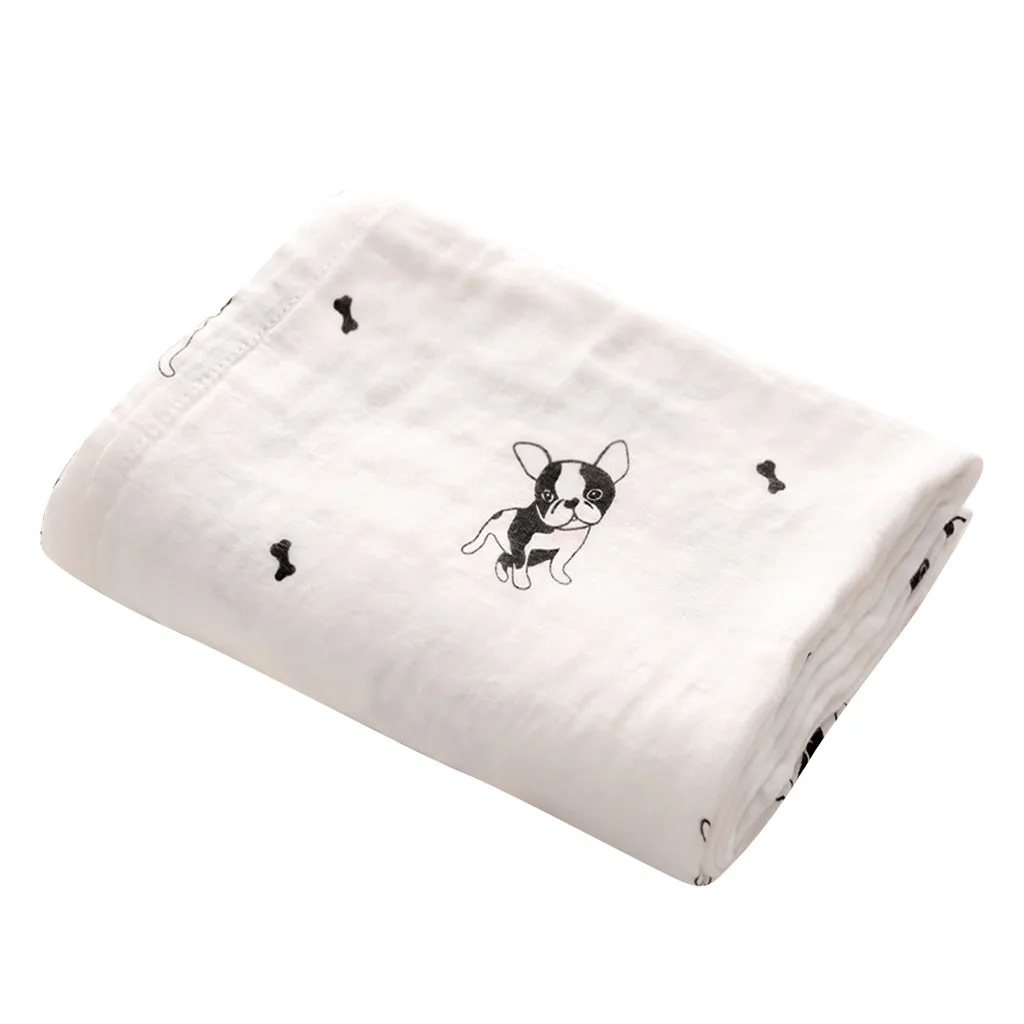 Muslin Newborn Cartoon Baby Swaddle Blanket Receiving Blanket Swaddle Wrap waddle Blanket Receiving Blanket Swaddle Wrap