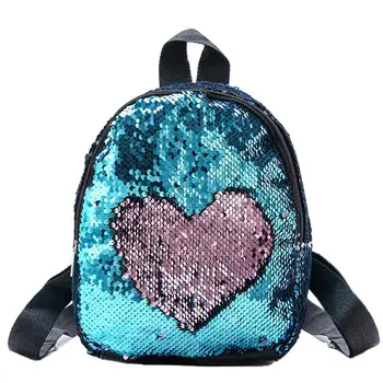 

Fashion Sequins Backpack School Shoulder Bookbag Women Girls Travel Daypack