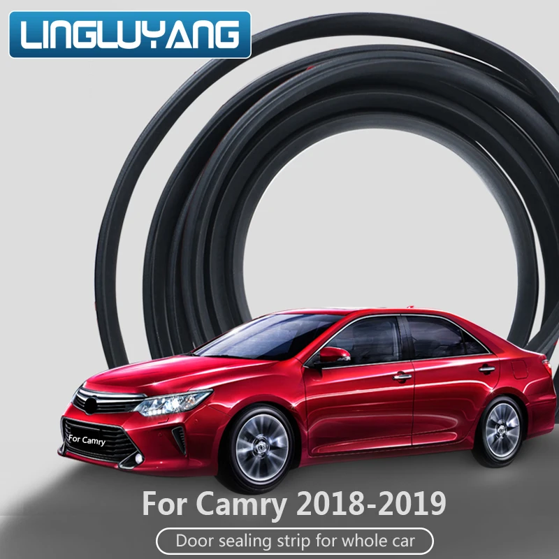 Для toyoto camry полное уплотнение двери автомобиля звукоизоляция капот модификация автомобиля украшения Аксессуары