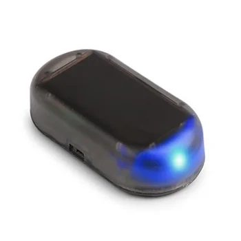

Anti-Theft LED Flashing Security Light Car Solar Power Simulated Dummy Alarm Device