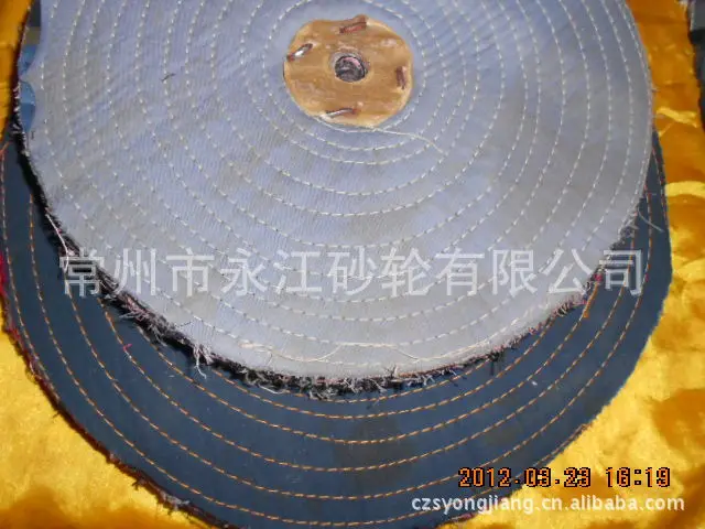 Cotton Cloth Wheel Polishing Cloth Wheel 150X8 PCs(Wire Cloth Wheel Mirror Polishing round Manufacturers Direct Selling