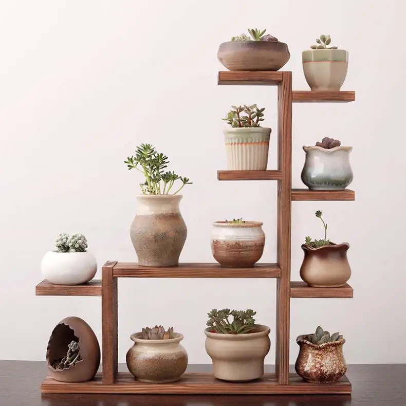 Для декораций Madera Estante Para Flores escanteria Escalera, напольная стойка для цветов, стойка для цветов, полка для растений