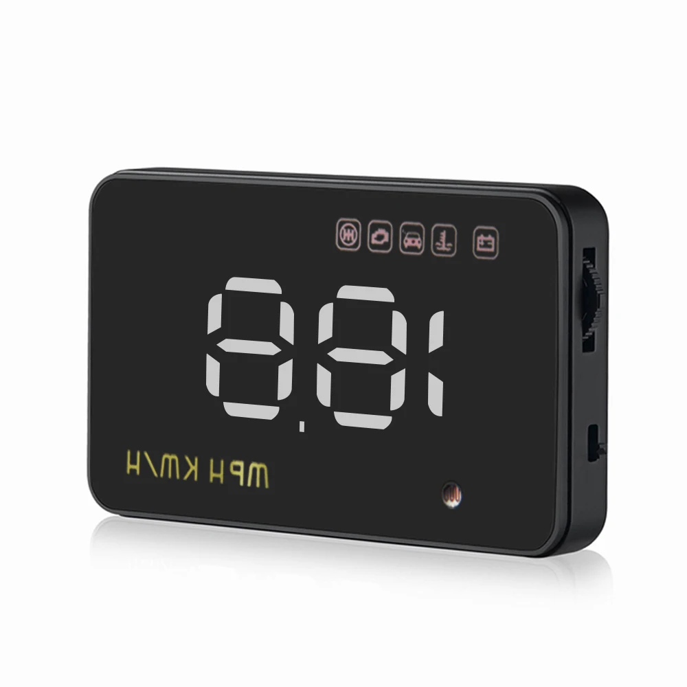 OBD 2 head up display HUD A1000 overspeed warning windshield projector alarm system OBD2 OBDII auto HUD Display obd2 Scanner