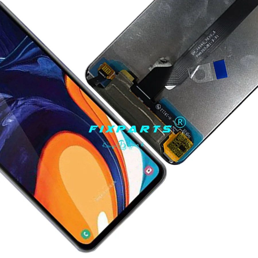 Супер AMOLED lcd для SAMSUNG Galaxy A60 A606 дисплей кодирующий преобразователь сенсорного экрана в сборе A60 A606F для SAMSUNG A60 lcd