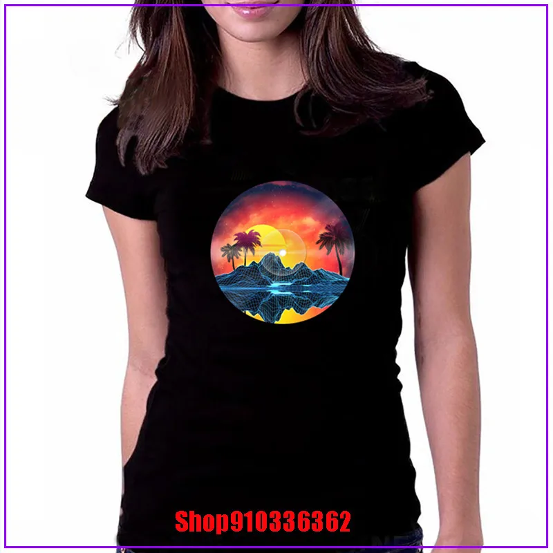 Vaporwave пейзаж с камнями и ладонями виниловая запись новая Ретро волна мультфильм