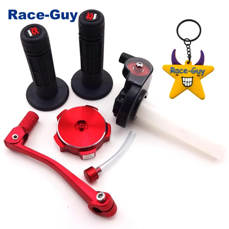 Поворотная дроссельная заслонка + ручки крышка крышки топливного бака красный 11