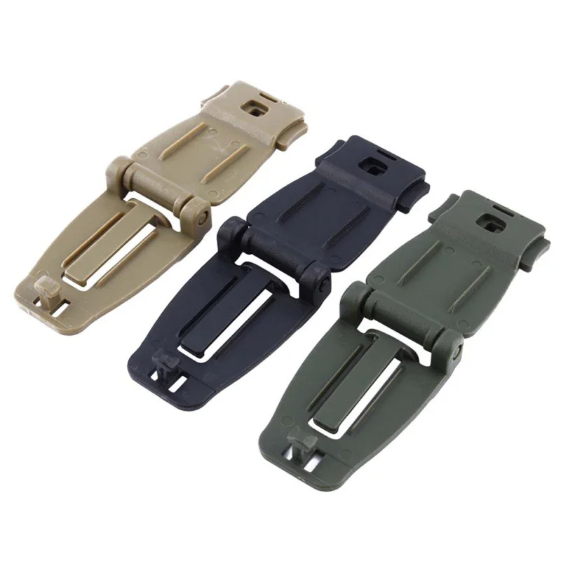 

Molle Attach Strap Link Tactical Outdoor Camping Tools Hiking Web Buckle Bag Webbing Belt Clip Clasp Bushcraft Kit Connect ZY01