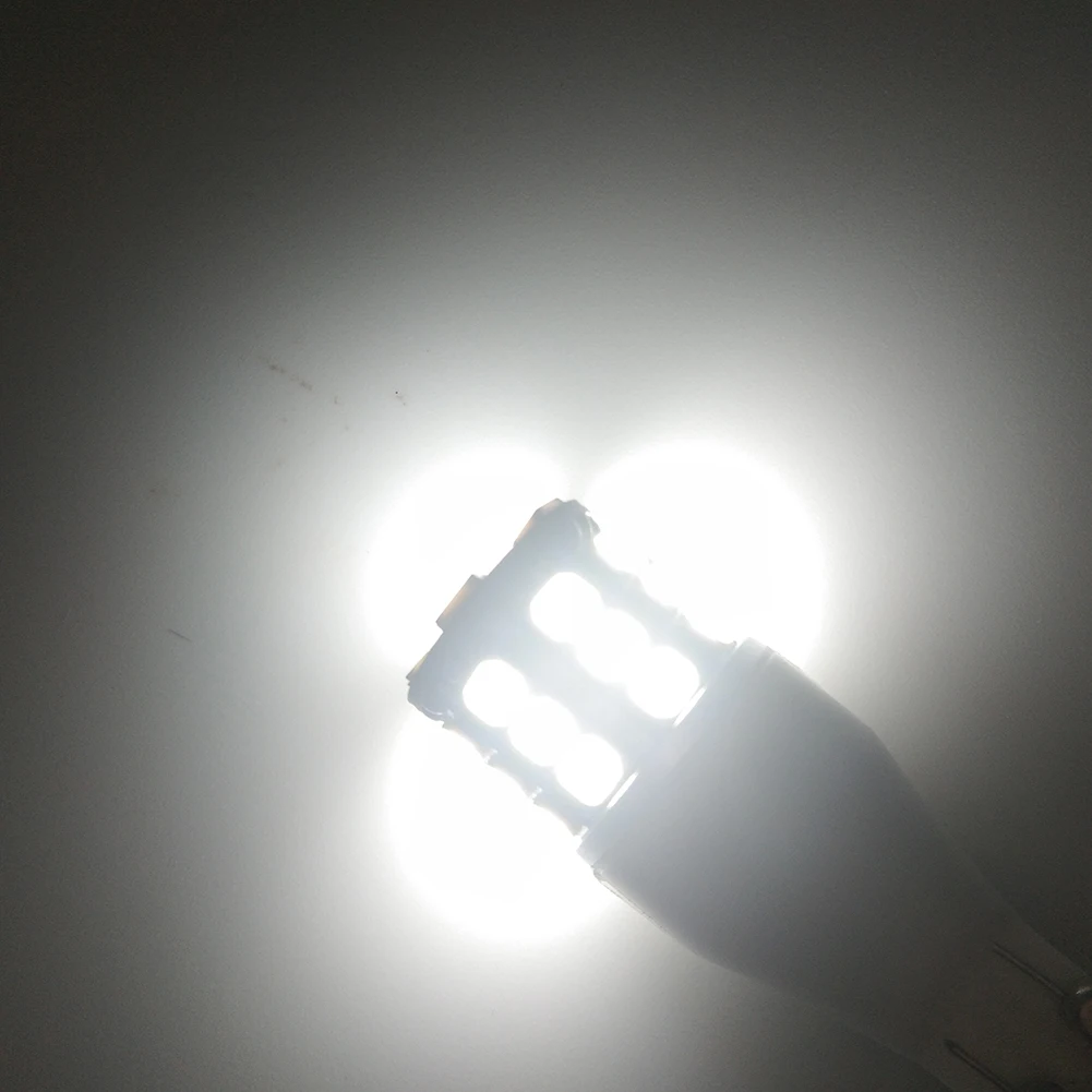 2 шт. 12-24V 600Lm W16W T15 неполярный 2835 30 SMD СВЕТОДИОДНЫЙ резервный свет 921 912 W16W светодиодный лампы заднего хода автомобиля панельная Лампа Белый 0.28A