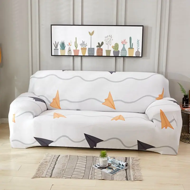 

Four Season Non-slip Elastic Sofa Cover for Living Room Spandex Stretch Couch Cover Polyester Slipcover Sofa Funiture Cover