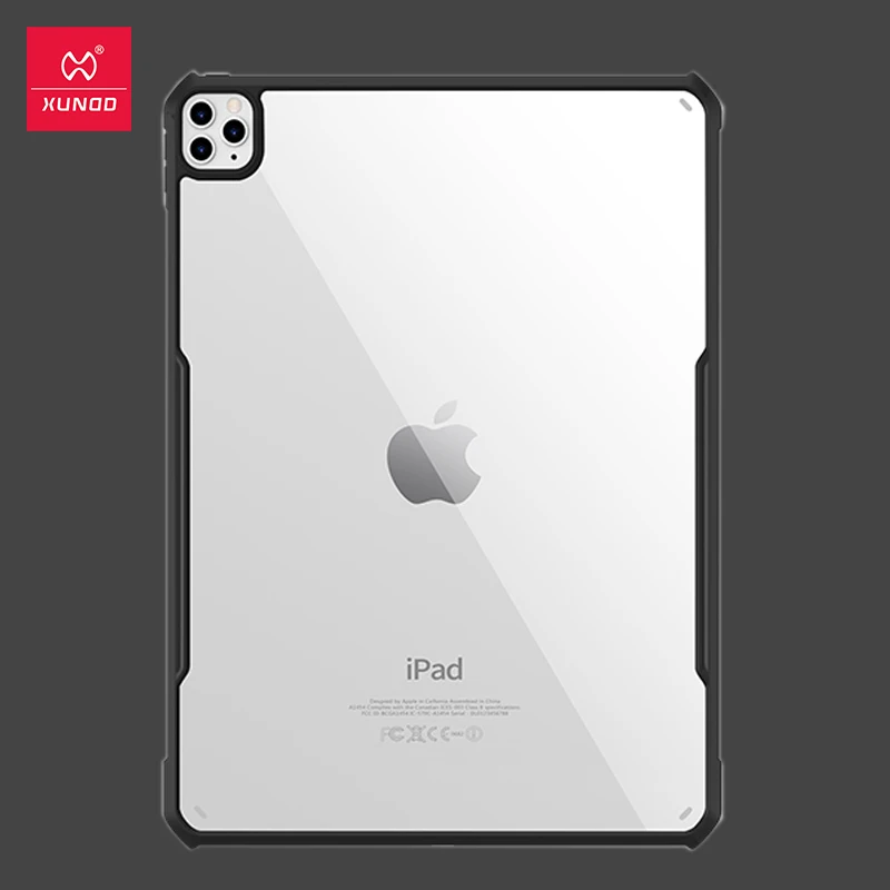 Для iPad Pro 12 9 2021 чехол Xundd защитный для планшетов 3rd 4th Gen 2018 2020 прозрачный |