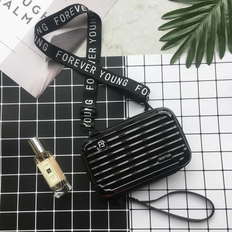 PVC Small Girl Shoulder Cosmetic Box Toiletry Bag Make Up Case Travel Organizer Functional Bags Cases Makeup Kit Koffer
