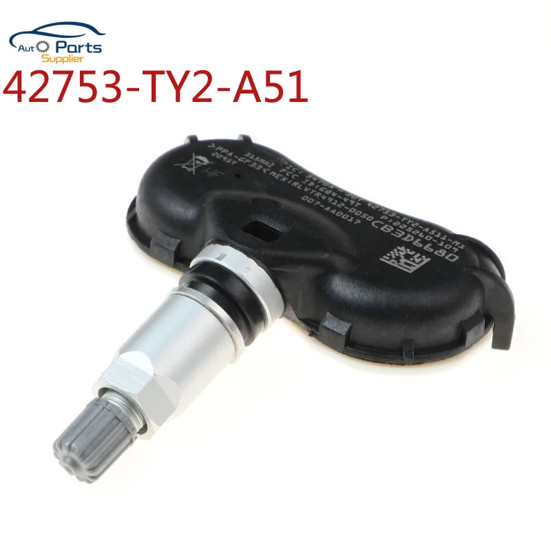 

TPMS 42753-TY2-A51 42753TY2A51 датчик давления в шинах для Honda 2009-2013 Acura TL ZDX 2AX RLX 315 МГц