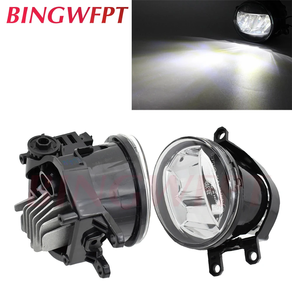 2 шт./пара (правый + левый) передний бампер автомобиля высокой яркий светодиодный