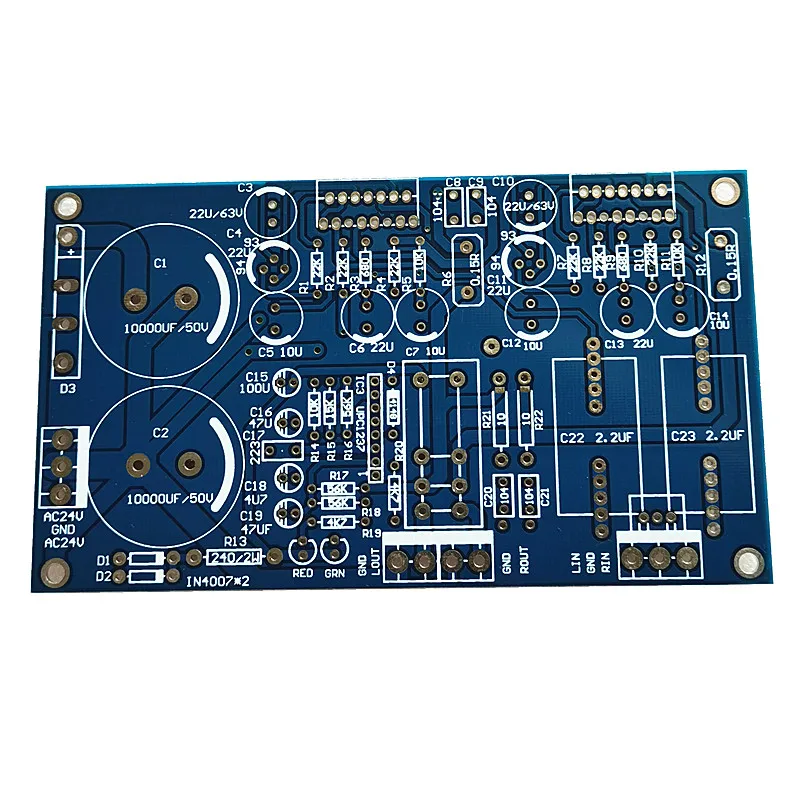 

Плата усилителя мощности tda7293 tda7294, 2,0 канальная Плата усилителя звука, печатная плата без электронных компонентов