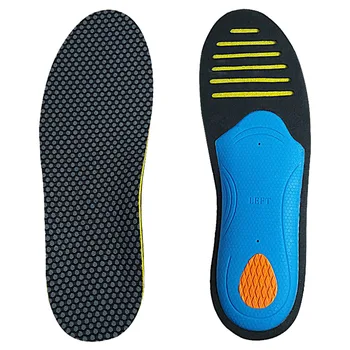 

1pair Fatigue Relieve Shock Absorption Arch Correction Insoles Flat Foot Insert Non Slip Sports Ergonomic EVA Orthopedic Support