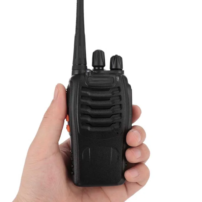 2 шт./лот рация UHF двухстороннее радио UHF 400-470 МГц 16CH портативный приемопередатчик с наушником