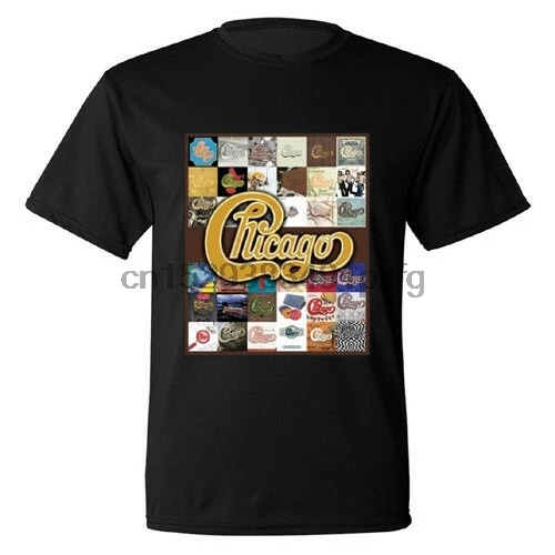 CHICAGO Band Tour футболка Новая мужская Футболка размер S до 2XL|Футболки| |