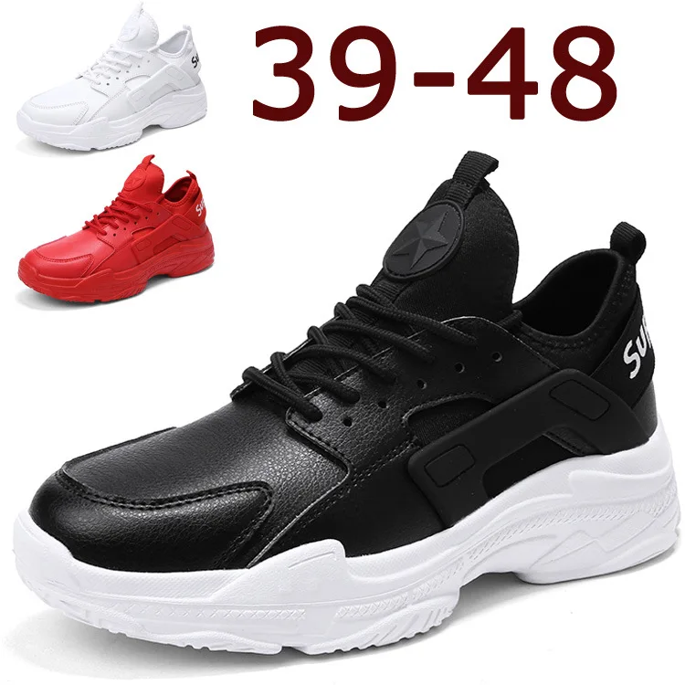 

Cross Border Large Size 39-48 Men's Running Shoes Spring And Autumn Men Sports Footwear Soft-Sole Light MEN'S SHOES a Generation