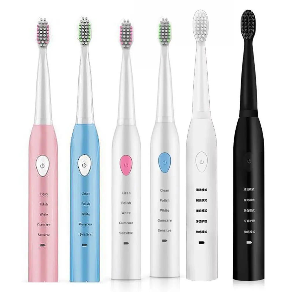 Electric Toothbrush Adult Rechargeable Toothbrush Sonic Automatic Soft Toothbrush Waterproof Usb Charging Electric Toothbrush Adult Rechargeable Toothbrush Sonic Automatic Soft Toothbrush Waterproof Usb Charging