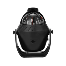 Высокая точность морской поворотный компас Регулируемый лодочный автомобильный навигационный компас с светодиодный светильник