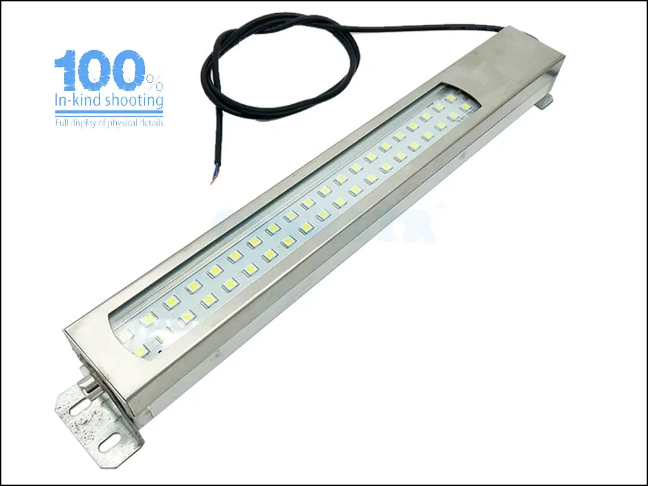 HNTD LED Panel Light Milling CNC Machine Tool Light Workshop Working Metal Explosion-proof Waterproof IP67 DC24V AC220V TD45 9