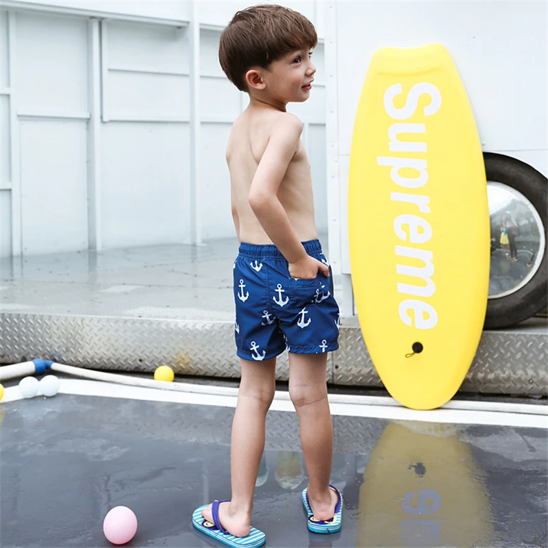 Пляжные шорты детские возрастом от 2 до 14 лет детский купальный костюм плавки для