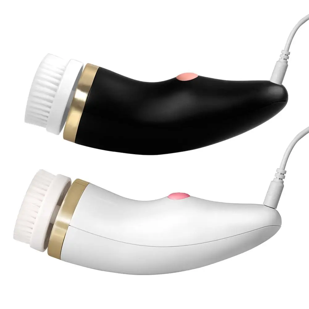 USB beauty водостойкая щетка для лица, набор для глубокой очистки с 2 различными вращающимися щеточными головками, двухскоростная Глубокая чистка лица devic