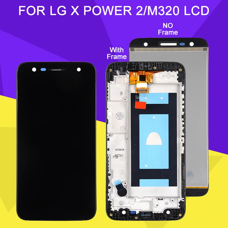 Catteny продвижение X Power 2 дисплей для LG K10 Lcd с сенсорным экраном Панель дигитайзер