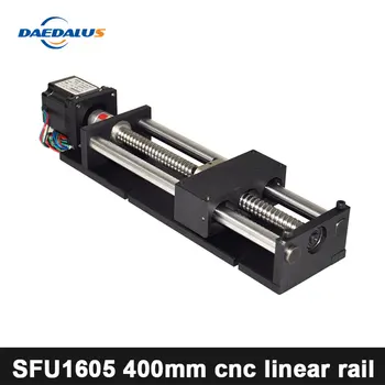 

CNC Threaded Rod Linear Guide Rail Nema23 Motor 400MM Ball Screw Ball Screw Linear Module For 3d Printer Parts Robotic Arm Kit