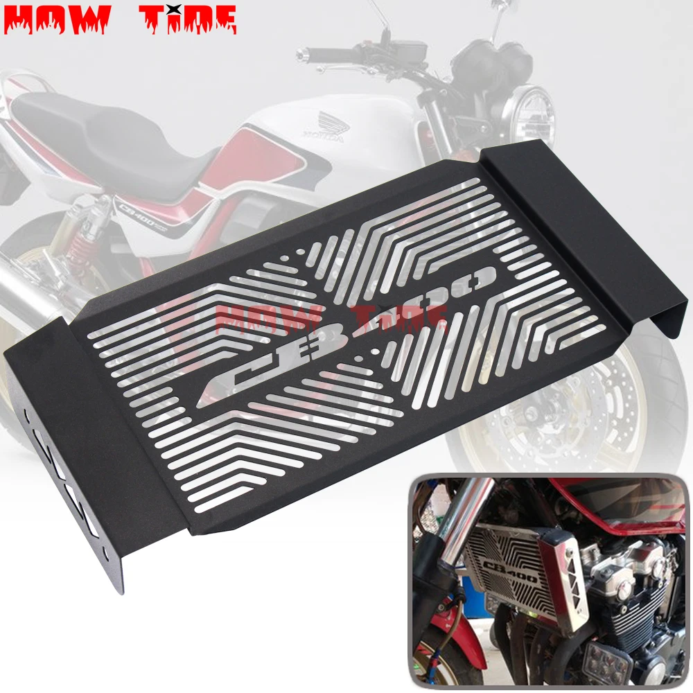 

ДЛЯ Honda CB400SF CB 400 VTEC 1 2 3 4 аксессуары для мотоциклов решетка радиатора из нержавеющей стали защитная крышка