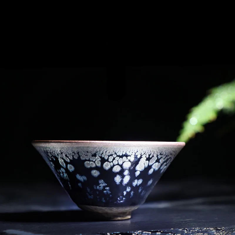 Coffee mug Jianyang Jianye iron tire freckle oil drop tea jianye Kung Fu teacup ceramic set master cup mugs 5ZJ21 | Дом и сад