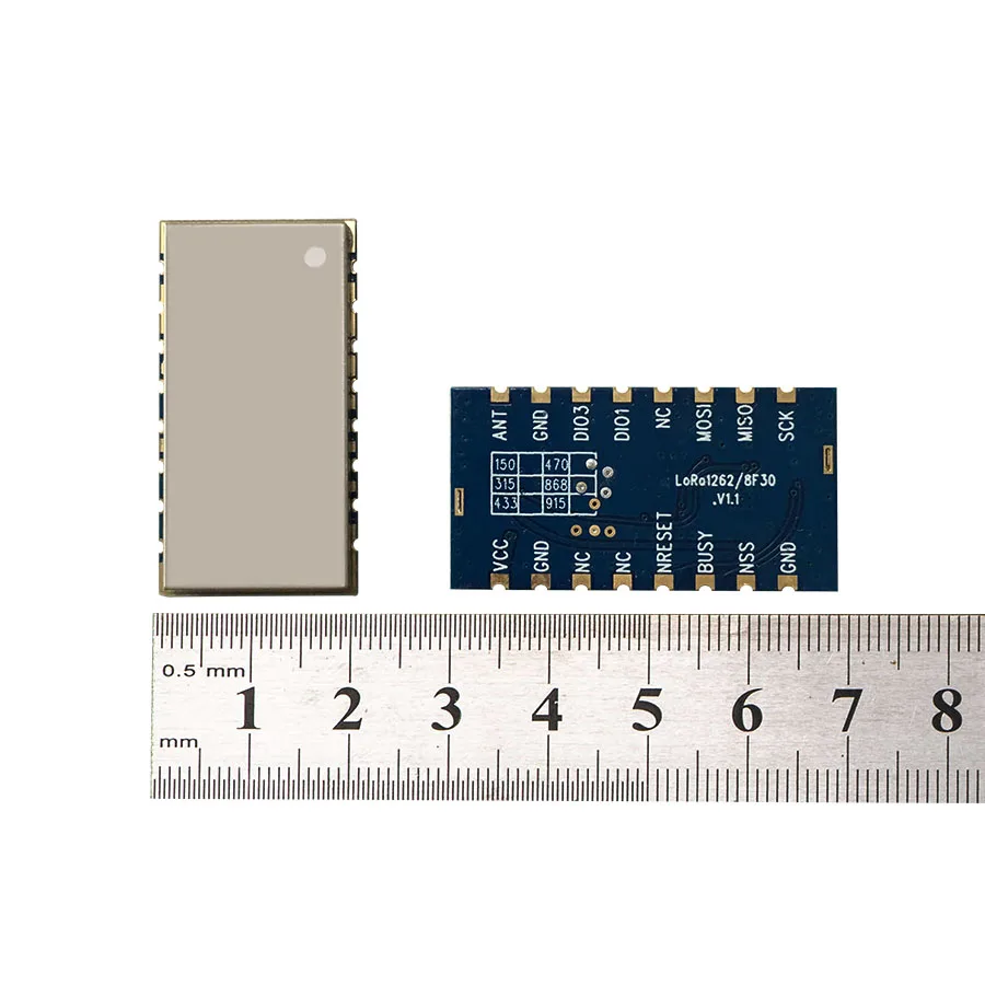 pc lote 1.5w 433mhz sx1268 alta sensibilidade-148dbm