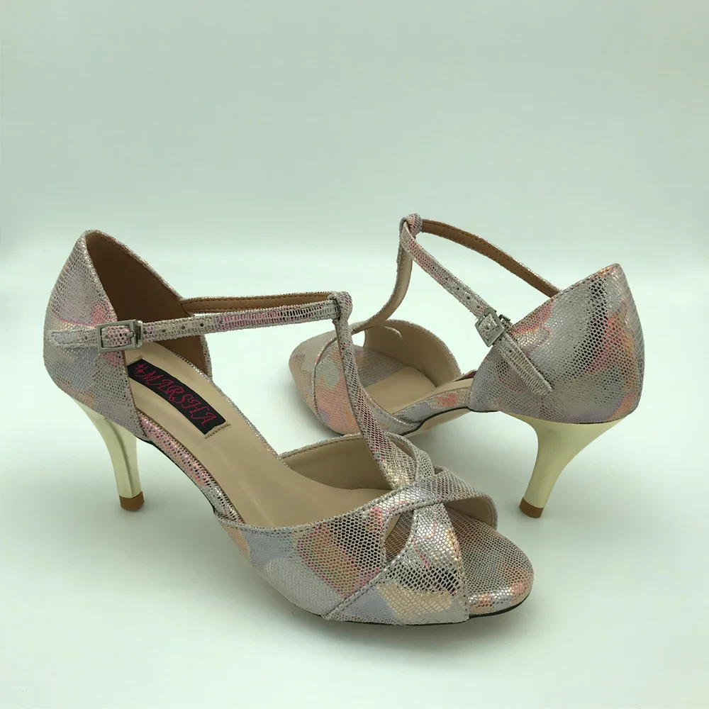 Новинка Пикантные танцевальные туфли в стиле Танго Свадебные Вечерние женские