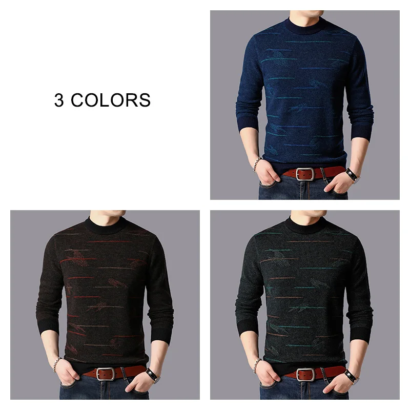 COODRONY Brand Sweater Men Winter Thick Warm Sweaters 100% Merino Wool Pullover Men Soft Cashmere Casual O-Neck Pull Homme 93043 COODRONY Brand Sweater Men Winter Thick Warm Sweaters 100% Merino Wool Pullover Men Soft Cashmere Casual O-Neck Pull Homme 93043