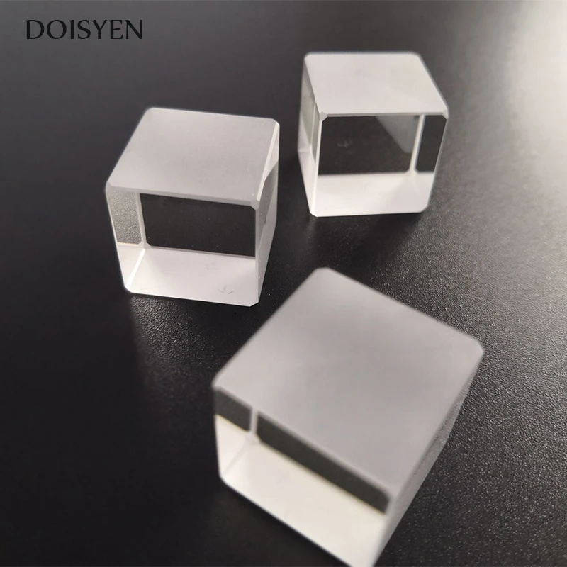 

25*25*25 mm Laser Level Cube Prism Glass Beam Lense Reflection Combine Cube Prism Mirror