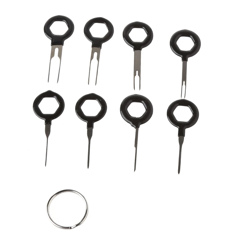 

8 Pcs Car Electrical Terminal Remover Key Pin Wire Extraction Pick Connector remove car wire terminals Car Repair Tools Set