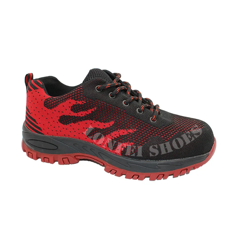 Дышащая сетчатая защитная обувь со стальным носком, защищающая от ударов, уличная рабочая обувь для мужчин и женщин