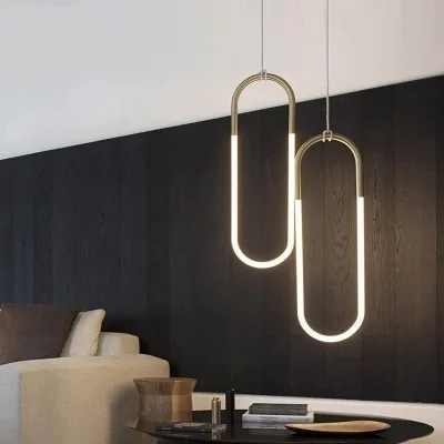 

Modern Glass Pendant Light Nordic Dining Room Kitchen Light Designer Hanging Lamps Avize Lustre Lighting