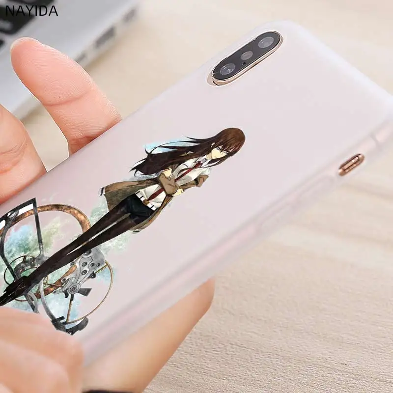 Мягкий силиконовый чехол для Samsung Galaxy S30 S20 Uitra S10 Lite S9 Plus Fe S8 S7edge Чехол аниме Steins