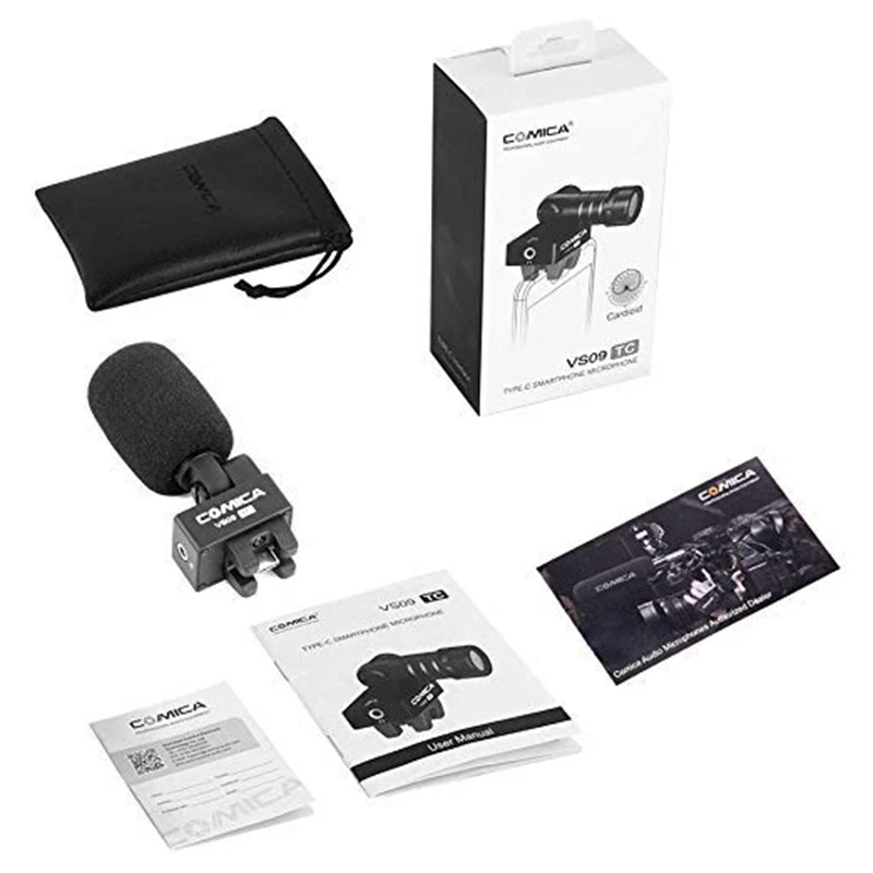 Comica CVM-VS09 TC Smartphone Microphone with Real