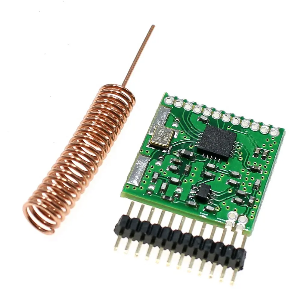 

Ultra-small SI4432 wireless module Long-range wireless module Wall-mounted wireless transceiver module 1000 meters