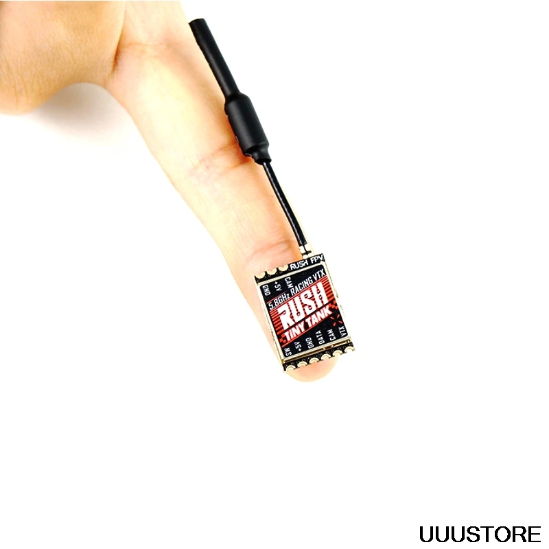 Крошечный резервуар RUSH TinyTANK 1 4 ГГц 48 каналов 25/5 8/100/200 МВт TBS SmartAudio 5 В гоночный